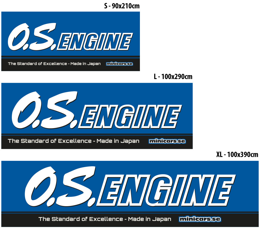 Banner O.S.Engine - XL 100x390cm