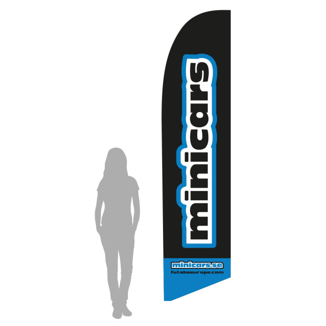 Beach Flag Minicars - M 310cm