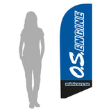 Beach Flag O.S.Engine - XS 180cm