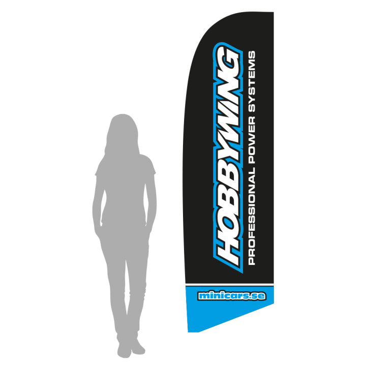 Beach Flag Hobbywing - S 250cm