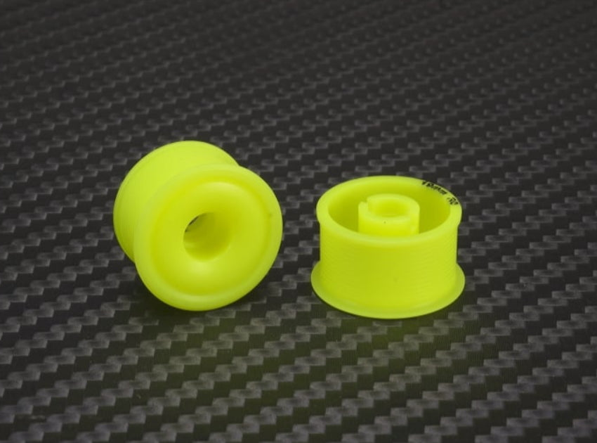 PN Racing Mini-Z 2WD Machine Delrin Cut Yellow Formula 11x19mm Flanged Wheel R1