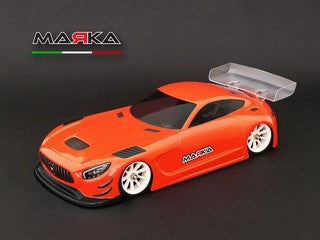Marka Racing Mini-Z RK-AMGT Racing Lexan Body Kit (98mm W/B) - Light Weight