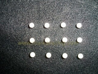 Marka 3/32" (2.381mm) ZrO2 Ceramic Diff. Balls (12 Pcs)
