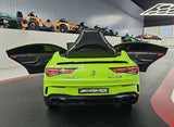 Children's car Mercedes CLA 45 green