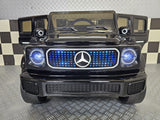 Children's car Mercedes EQG black 12 volts