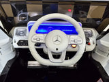 Children's car Mercedes EQG black 12 volts