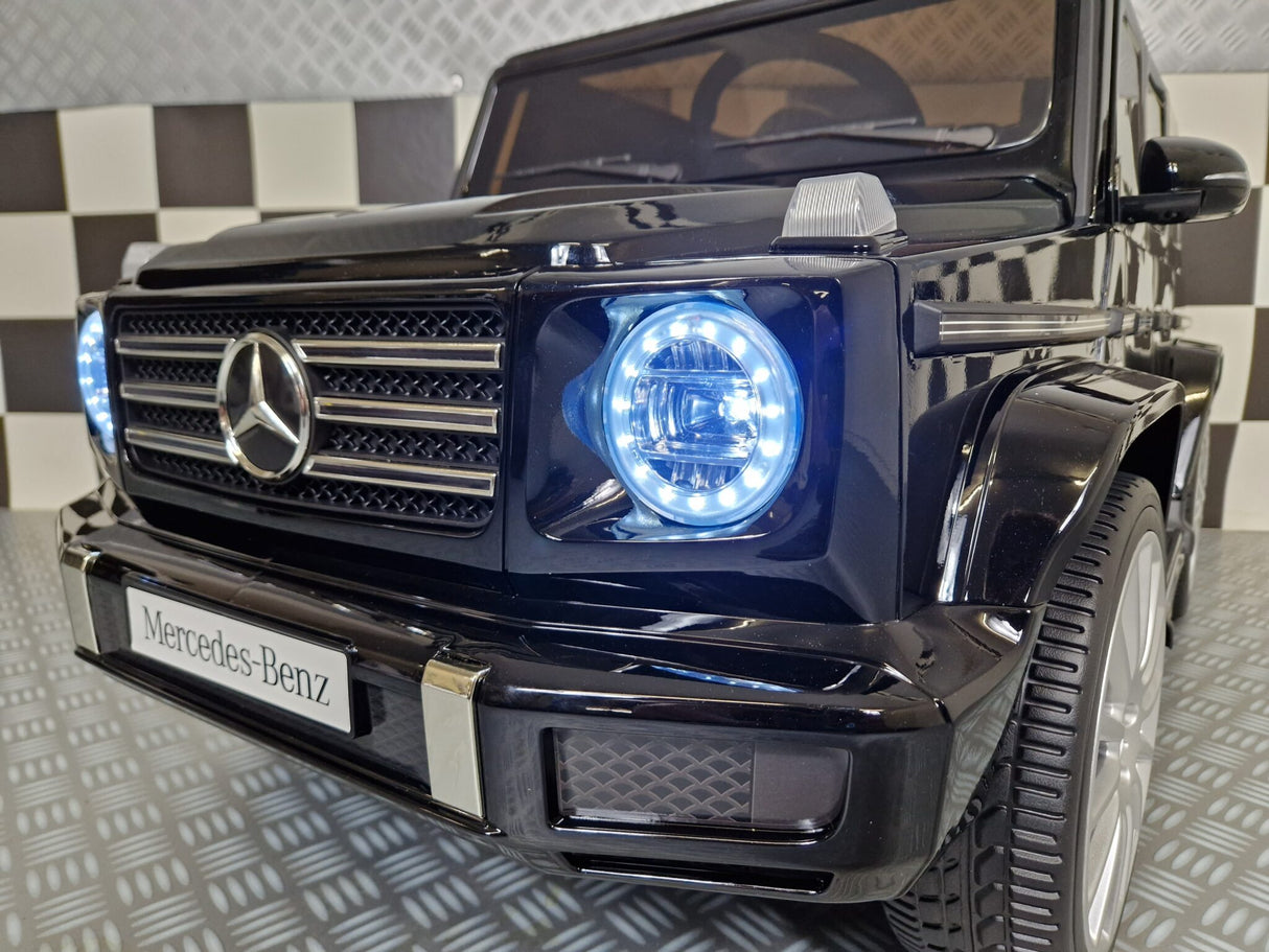 Electric children's car Mercedes G500 metallic black