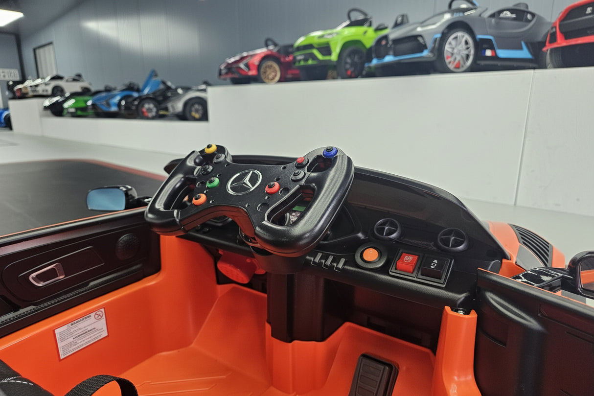 Børnebil Mercedes GT3 AMG 12 volt