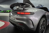 Børnebil Mercedes GT63 2-personers 24 volt metallic grå