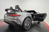 Børnebil Mercedes GT63 2-personers 24 volt metallic grå