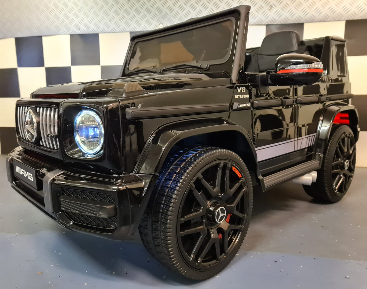 Children's car Mercedes G63 12V black 1 person