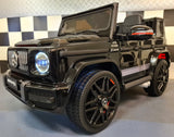 Children's car Mercedes G63 12V black 1 person