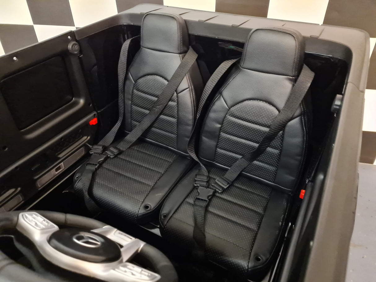Mercedes G63 2 person 24 volt metallic black