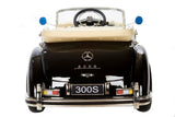 Mercedes 300S Elbil til Børn, Sort, 2x12V