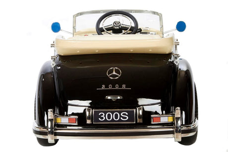 Mercedes 300S Elbil til Børn, Sort, 2x12V