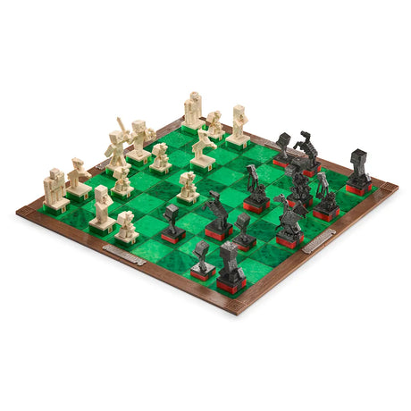 Chess Set Overworld Heroes vs. Hostile Mobs - Minecraft