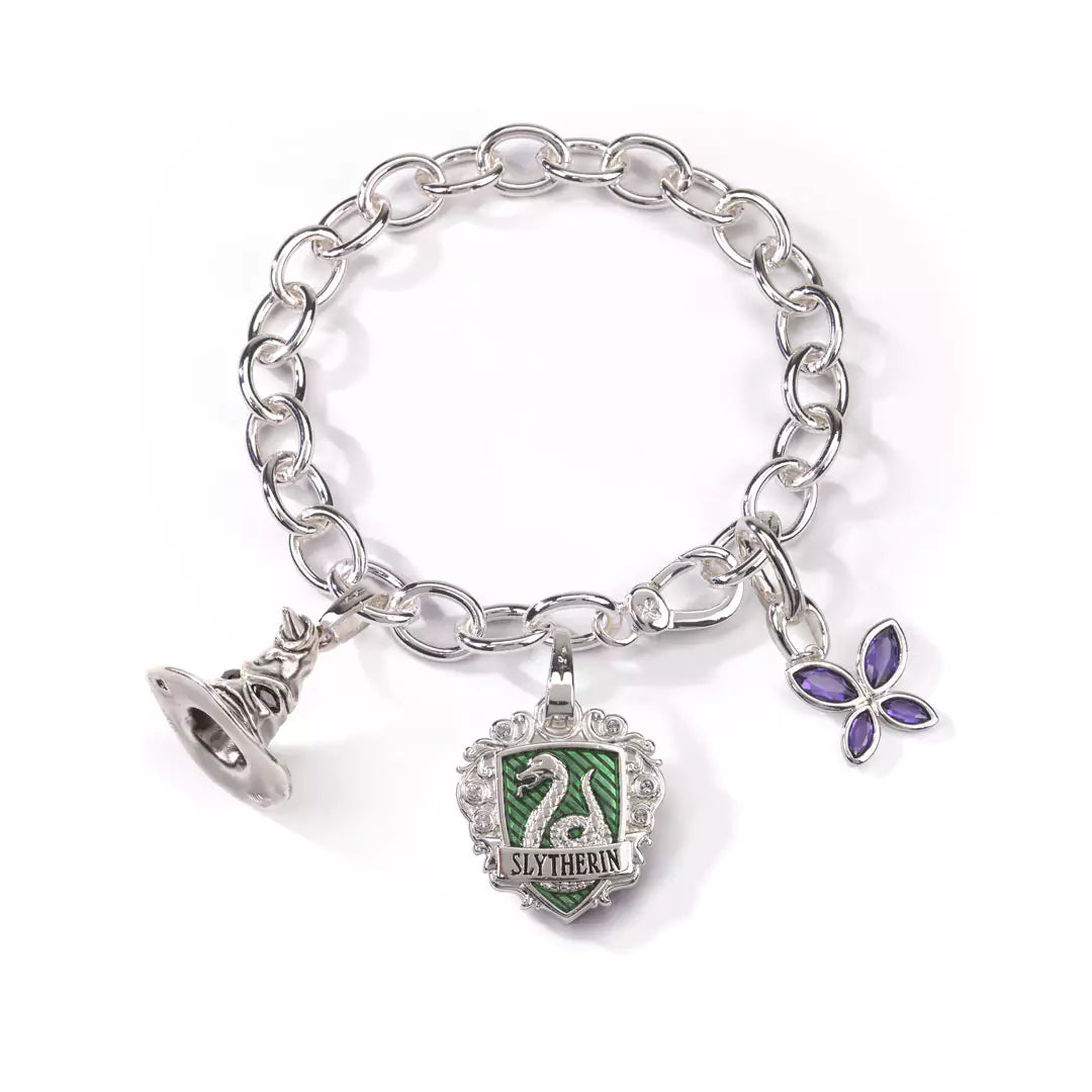 Lumos Slytherin - Charm Bracelet - Harry Potter