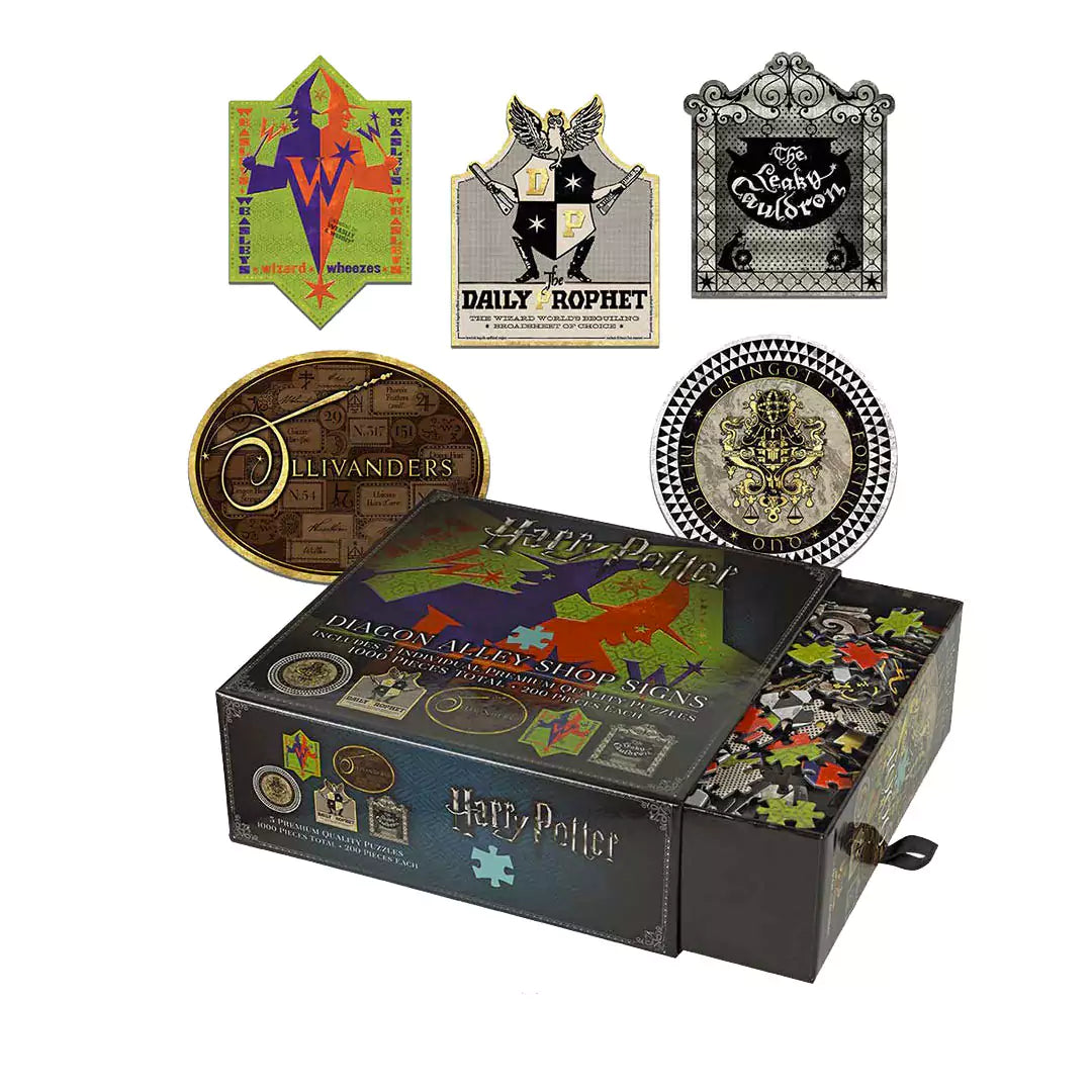 Puzzle - Diagon Alley Shop Signs