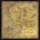 Puzzle - Middle earth’s map