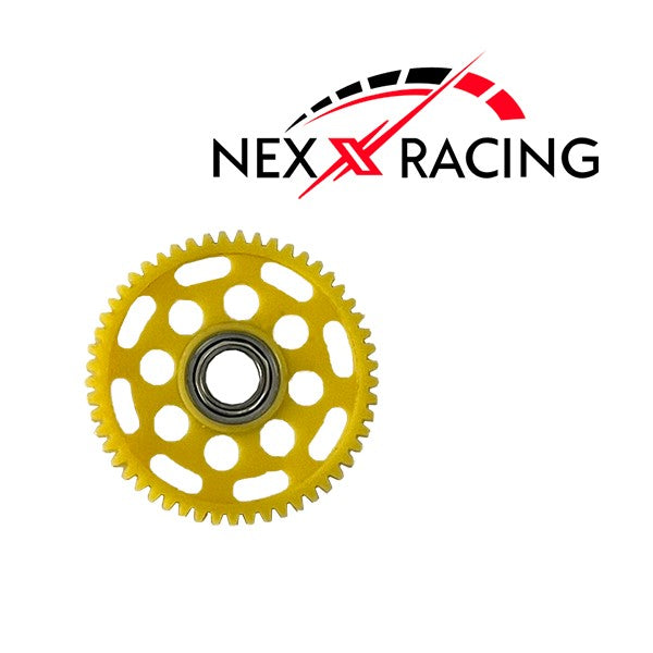 Nexx Racing NXUSA-226-S - CNC Mini-Z 64P Delrin 53T Yellow Spur Gear