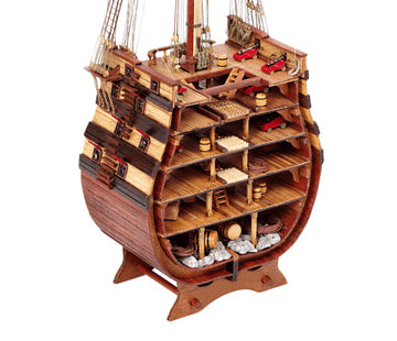 OcCre Santisima Trinidad 1/90 Warship 90mm Cross Section