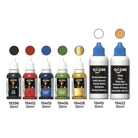 OcCre Paint Set 7 Bottles Jupiter