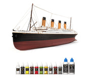 OcCre Paint Set 12 Bottles Titanic