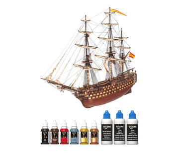 OcCre Paint Set 9 Bottles Santisima Trinidad