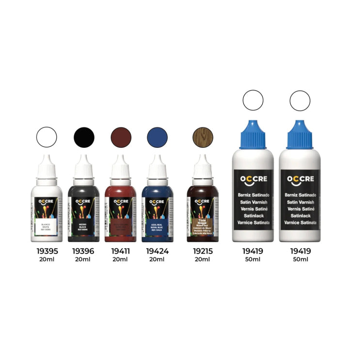 OcCre Paint Set 7 Bottles Soleil Royal