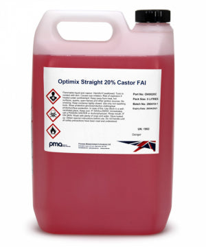 Optimix Straight Fuel 20% Caster, 0% Nitro FAI 5L