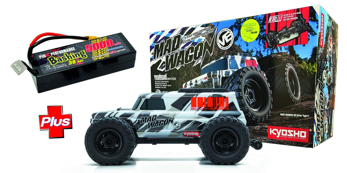 PINK PERFORMANCE PP3-3S5000LP-M - Pink Bashing LiPo 3S 11.1V-5000-50C Multi LP 139x47x28mm 380g