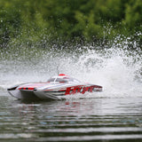 Blackjack 42-inch Brushless 8S Cat,WHT/RED:RTR