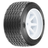VTA Rear Tire 31mm, Mounted White Wheel