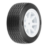 VTA Front Tire, 26mm, Mounted White Wheel