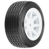 VTA Front Tire, 26mm, Mounted White Wheel