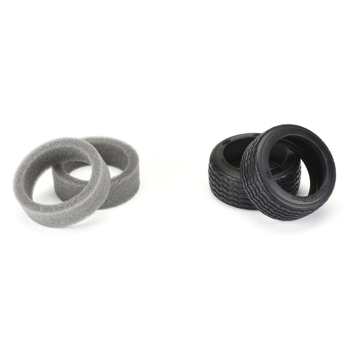 VTA Front Tire, 26mm, Mounted White Wheel