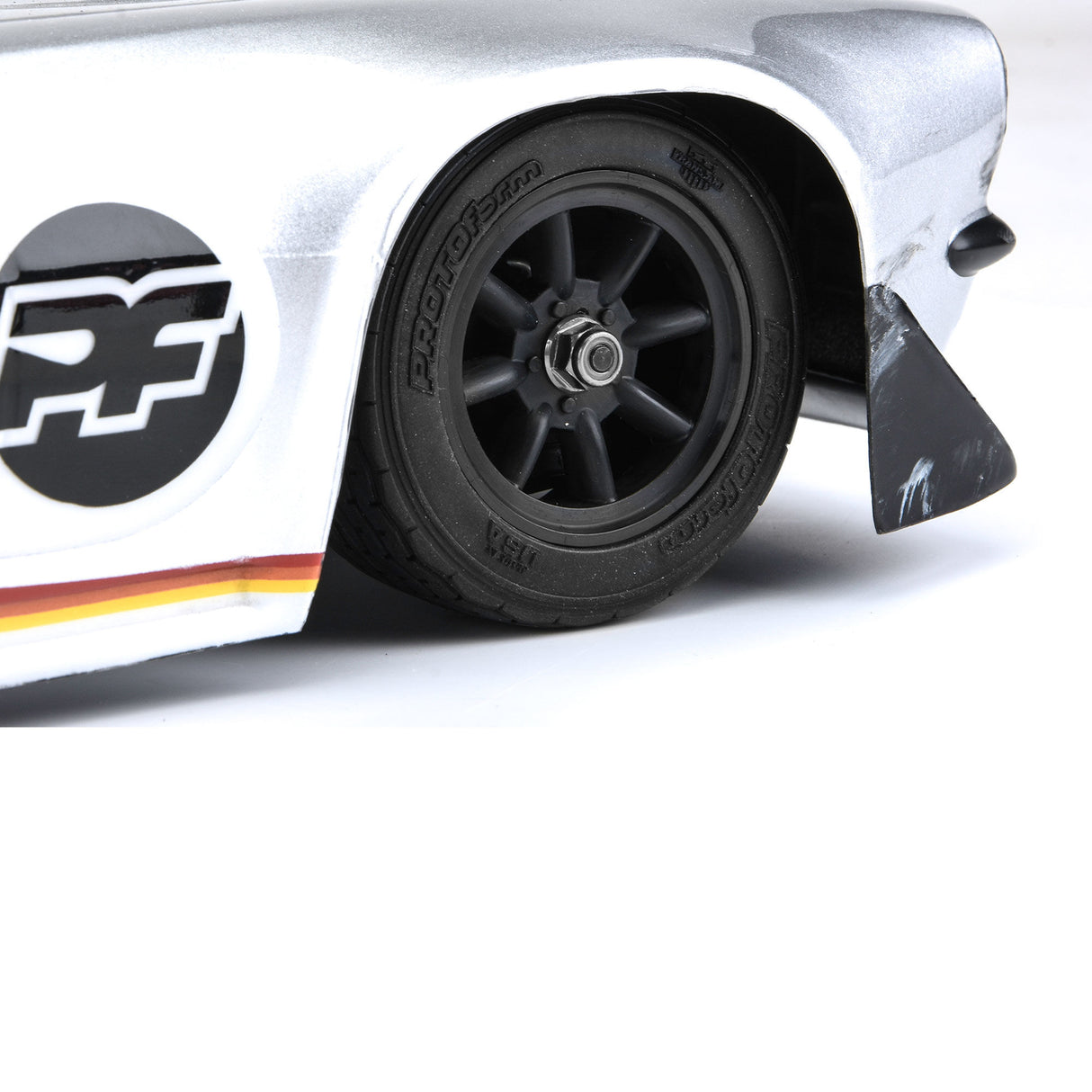 VTA Front Tire 26mm, Mounted Black Wheel