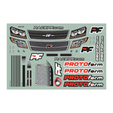 ORT Oval Race Truck Body, Clear