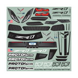 Chevrolet Corvette ZR1 LW Clear Body, 190mm