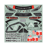 Chevrolet Corvette C8 Clear Body for 190mm TC