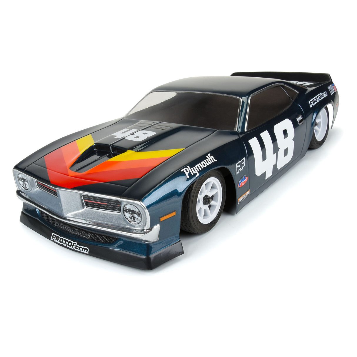 1970 Plymouth Barracuda Clear Body for VTA Class