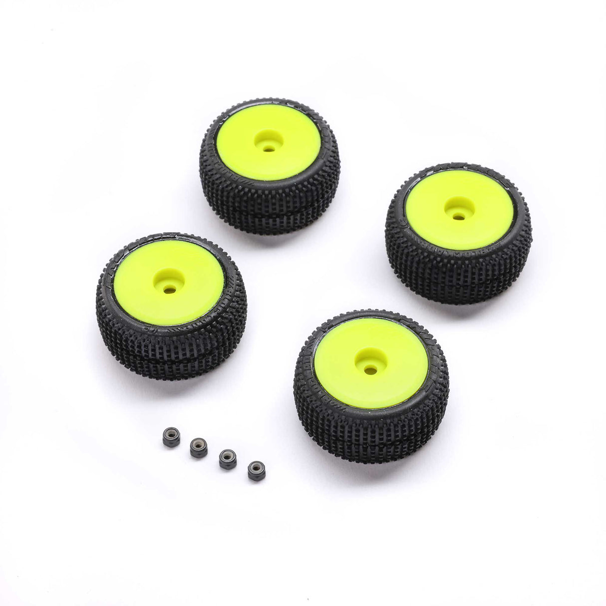 Blockade Tire, Proline OE, Wheel, Yellow, Mounted: Micro-T