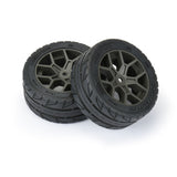 1/8 Vector S3 F/R 35/85 2.4 BELTED MTD 14mm Gray
