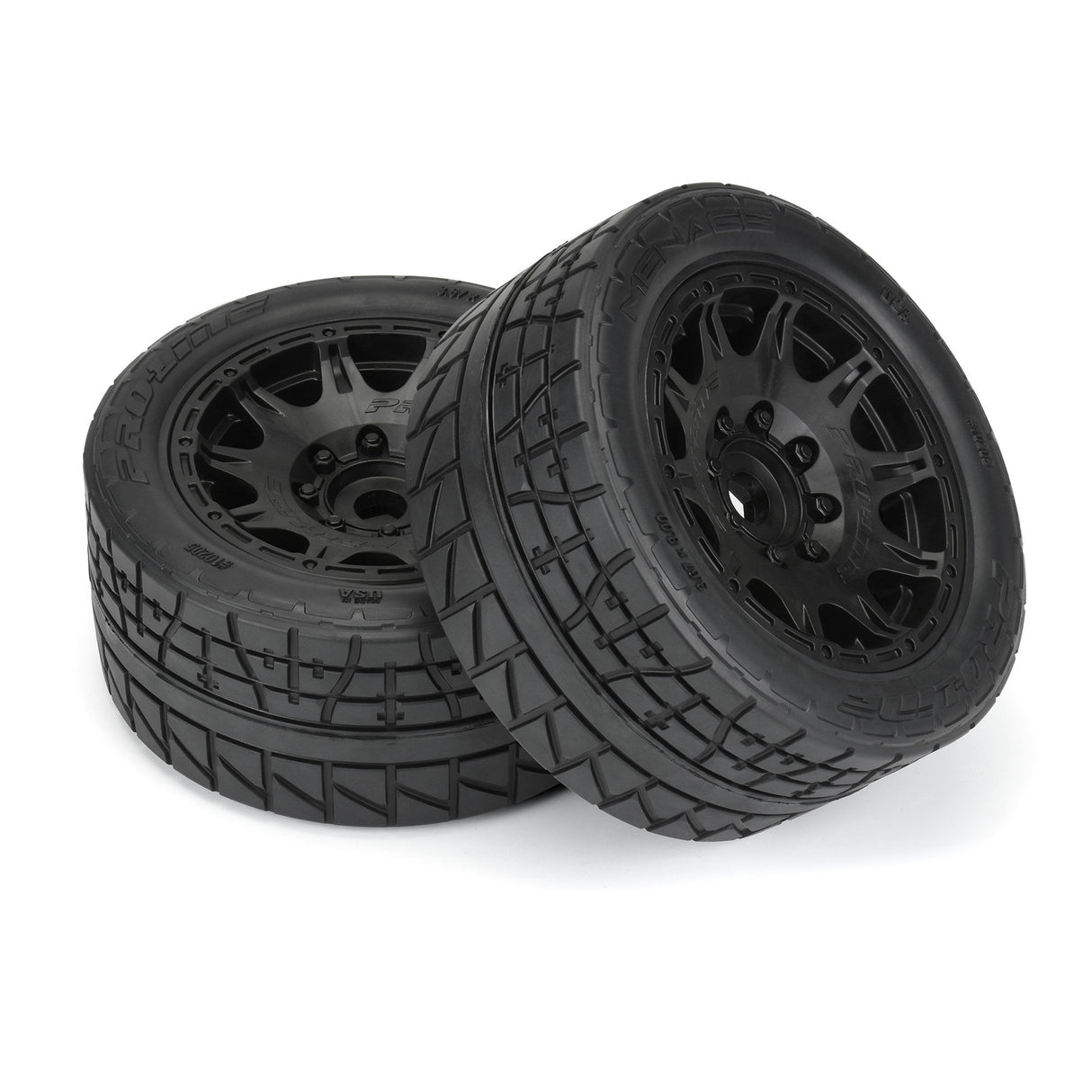 Menace HP Tire Fr/Rr 5.7 Mtd 24mm Blk Raid (2)