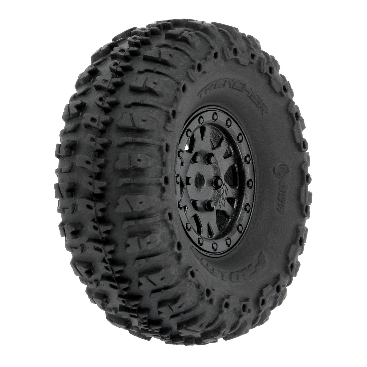 1/24 Trencher F/R 1.0 Trs MTD 7mm Blk Impulse (4)