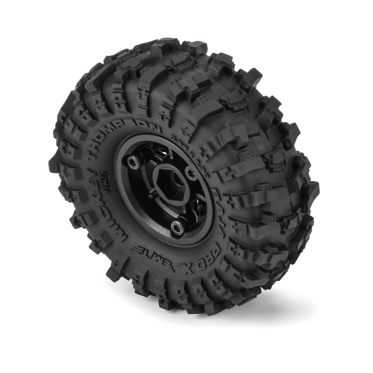 1/24 MT Baja Pro X F/R 1.0 Tires MTD 7mm Blk (4)