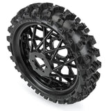 Dunlop Geomax MX14 V2 Bead CR4 Rear Tire MTD Bullyspoke Black: Promoto-MX