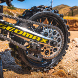 Dunlop Geomax MX14 V2 Bead CR4 Rear Tire MTD Bullyspoke Black: Promoto-MX