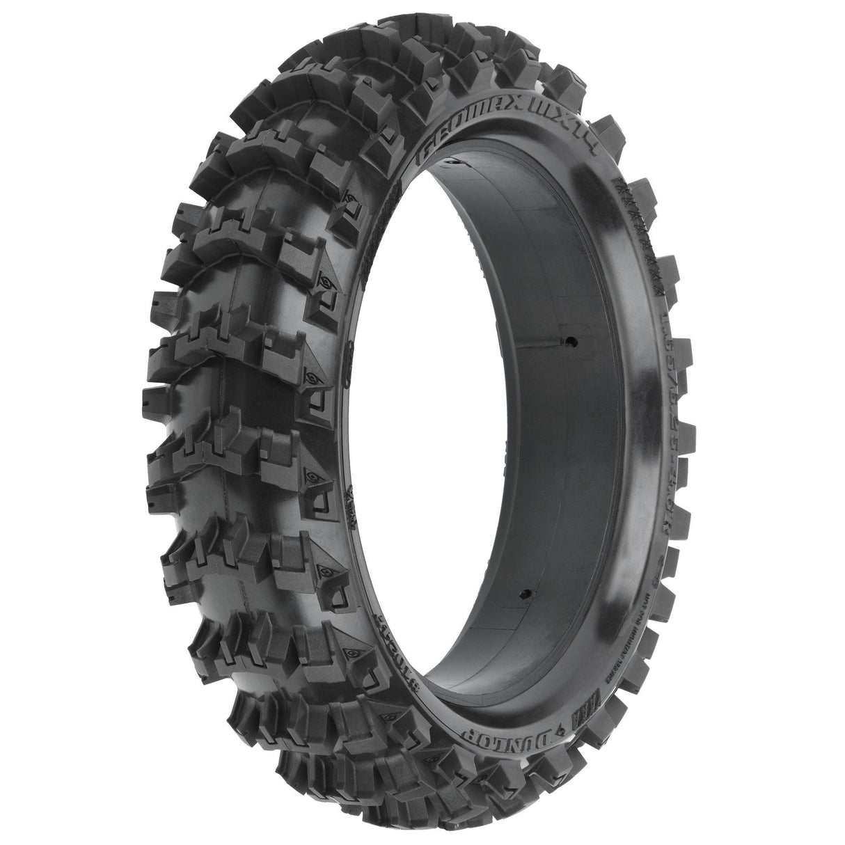 Dunlop Geomax MX14 V2 Bead CR4 Rear Tire MTD on Sleeve for Pro-Spec Aluminum Wheel
