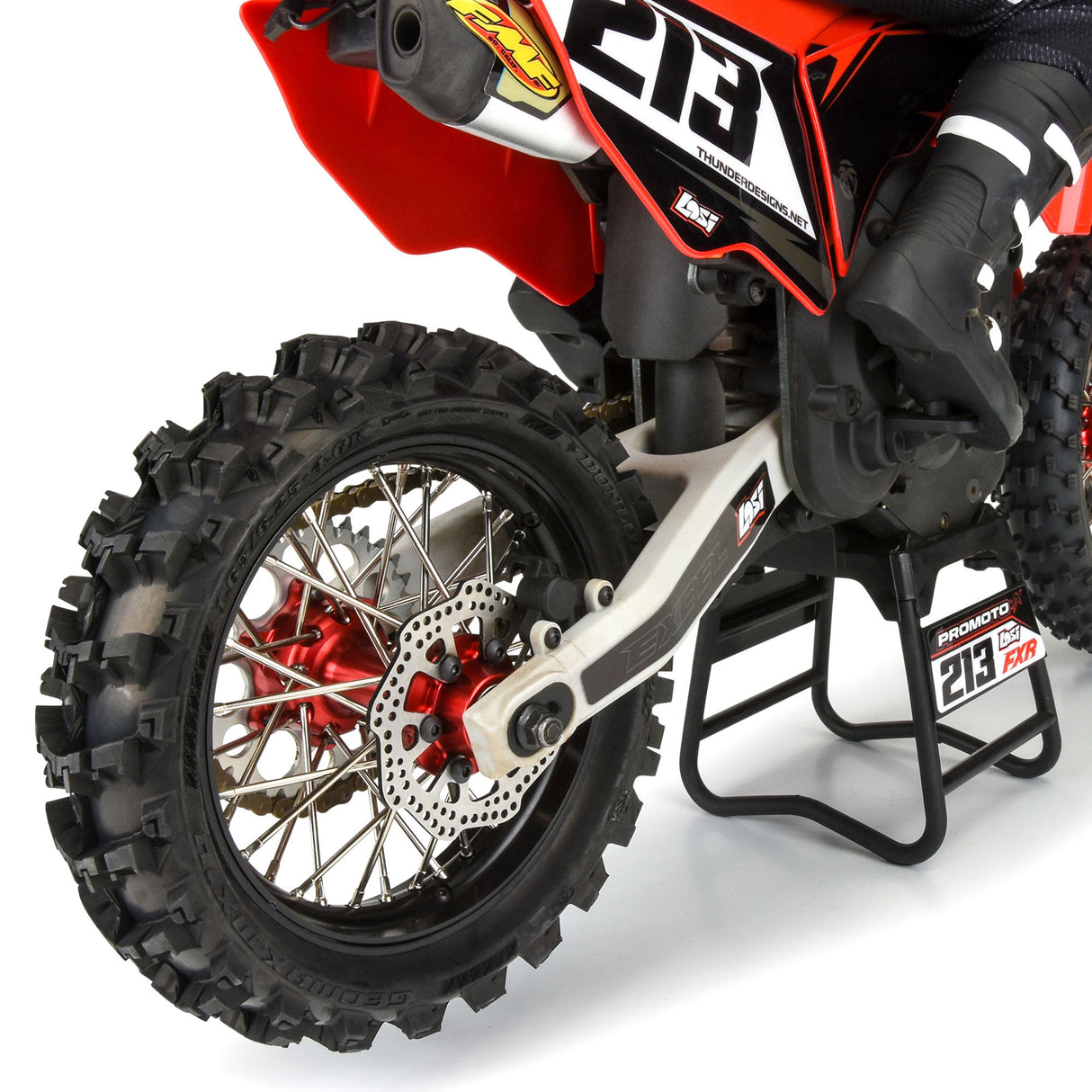Dunlop Geomax MX14 V2 Bead CR4 Rear Tire MTD on Sleeve for Pro-Spec Aluminum Wheel
